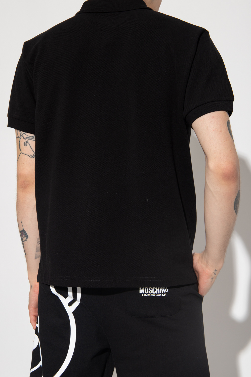 Moschino Polo shirt with logo | Men's Clothing | IetpShops